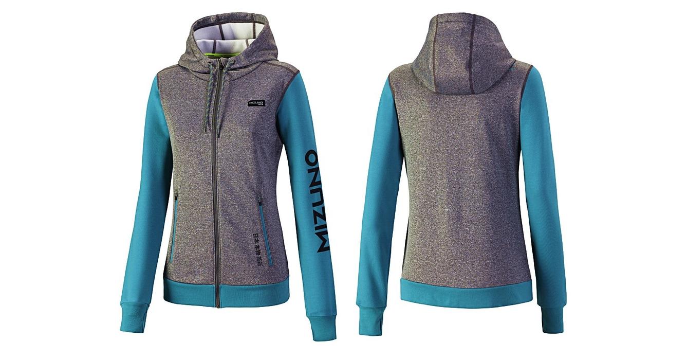 Mizuno heritage zip hoodie online