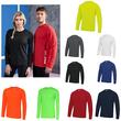 JustCool UPF 40+ UV szűrős hosszú ujjú, nyári póló JC001BLACK