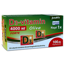  JutaVit D3-vitamin 4000NE (100µg) Olíva Forte 100db