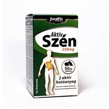 JutaVit Aktív Szén tabletta 250mg, 50db