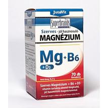 Jutavit szerves magnézium +B6+D3 tabletta 70db/dob