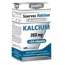 JutaVit Szerves Kalcium 350mg + D3-vitamin 100db