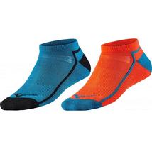 Mizuno futózokni 2 pár türkiz orange J2GX6504Z12