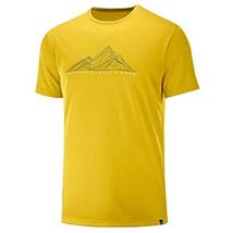  Salomon Agile Graphic Tee (ferfi) futofelso (sarga) LC1287100