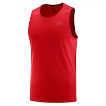 Salomon Agile Tank (ferfi) ujjatlan futopolo (piros) LC1285600
