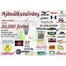 Ajándékutalvány 20,000 forint