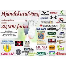 Ajándékutalvány 20,000 forint