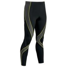 CW-X Pro Tights futónadrág (fekete-szürke-sárga), férfi 240809-765