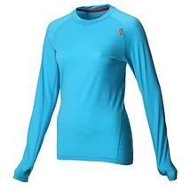 inov-8 Base Elite 125 Merino (női) hosszú ujjú futópóló aláöltözet (türkiz) 5050973974