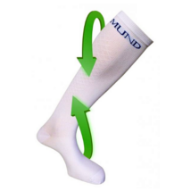 Mund Recovery Kompressziós zokni white MU346-11 