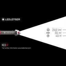 LEDLENSER futólámpa NEO4 240lm elemes fejlámpa zöld NEO4G-500915_b