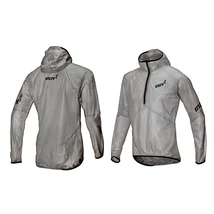 inov-8 Race Ultra Shell hosszú ujjú vízálló futófelső (áttetsző szürke)