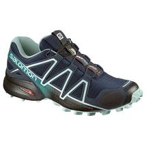 Salomon SpeedCross 4 wide (női) futócipő (sötétkék-almazöld) L40237400