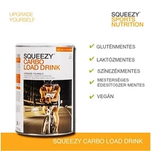 SQUEEZY CARBO LOAD DRINK narancsos ízű sportita