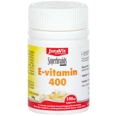 Jutavit E-vitamin 400 IU kapszula