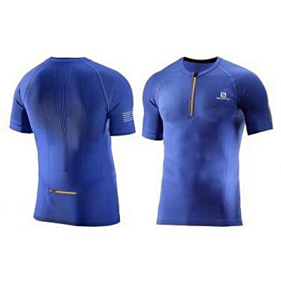 Salomon Exo Motion HZ SS Tee (ferfi) futopolo (kek) L39315300