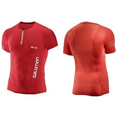 Salomon S-Lab Exo HZ SS Tee (ferfi) futofelso (piros) L39424100