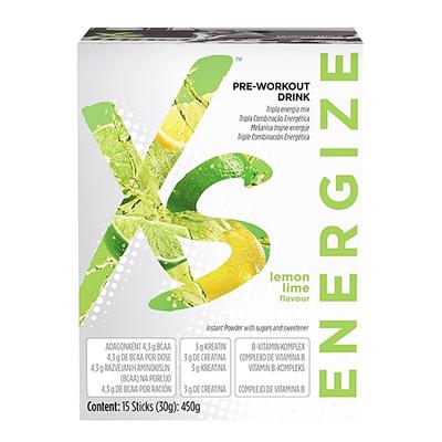 XS™ Pre-Workout Drink Citrom-zöldcitrom ízű 121602