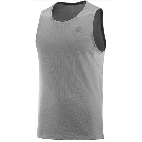 Salomon Agile Tank szürke férfi futótrikó LC1527700