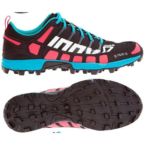 inov-8 X-Talon 212 (női) terepfutócipő (fekete-pink-zöldeskék) Precision fit