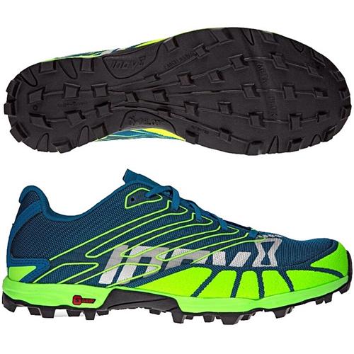 inov-8 X-Talon 255 unisex terepfutócipő (kék-lime) Standard fit 