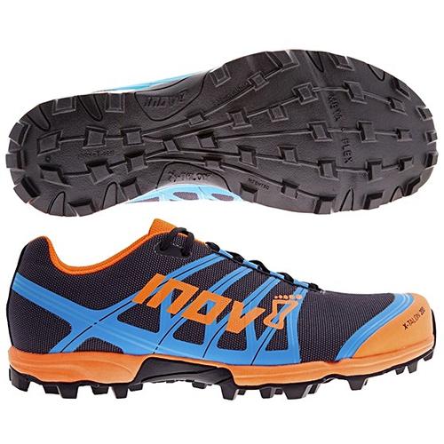 inov-8 X-Talon 200 terepfutócipő (szürke-narancs-kék)