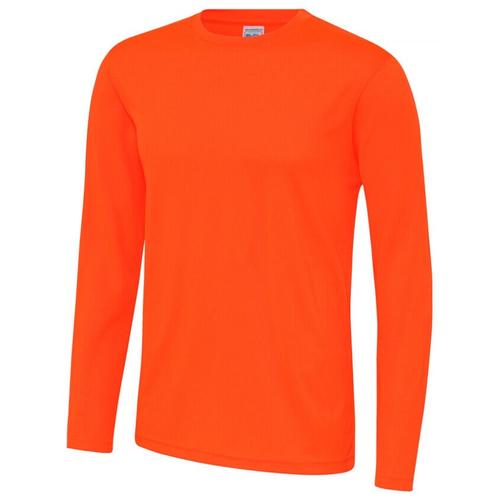 JustCool UPF 40+ UV szűrős hosszú ujjú, nyári póló JC001ORANGE