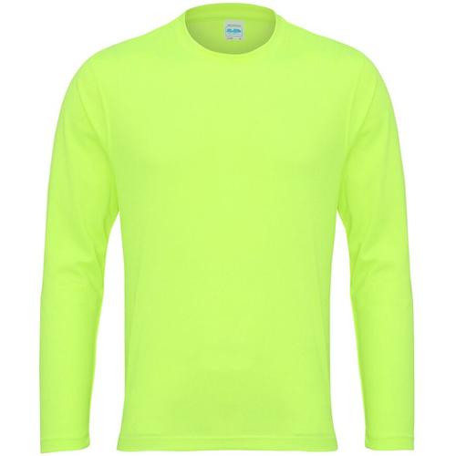 JustCool UPF 40+ UV szűrős hosszú ujjú, nyári póló JC001YELLOW