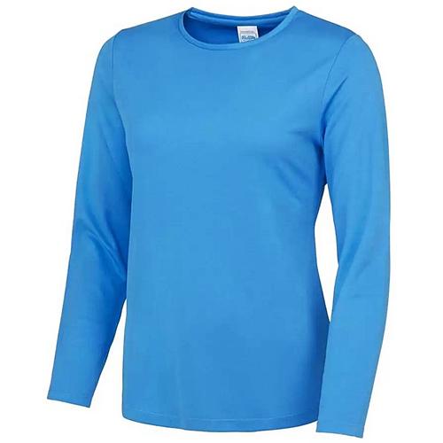 JusCool UPF 40+ UV szűrős hosszú ujjú, női nyári póló jc012shb