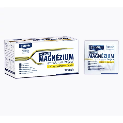 Szerves magnézium granulátum 380mg/ tasak JutaVit