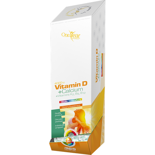 NICS OYP D-vitamin 4000 NE + Kalcium + K2,B9,B12 vitaminok