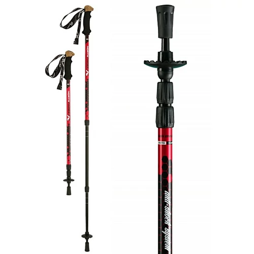 Northfinder teleszkópos alu. túrabot AC-3002OR 360red