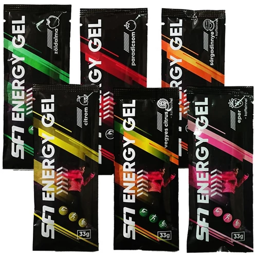 SFI Fairbion koffeines energia gél vegyes citrus ízű