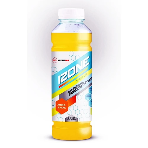 SFI IZONE izotóniás folyékony koncentrátum, epres citromos ízű