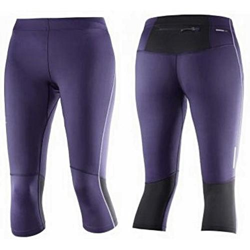 Salomon Agile 3/4 Tight (noi) futonadrag (lila) L39378200    