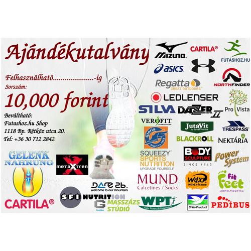 Ajándékutalvány 10,000 forint