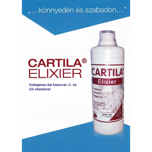 Cartila® Elixír Kollagénes ital ízületre, regenerációra tervezve futas