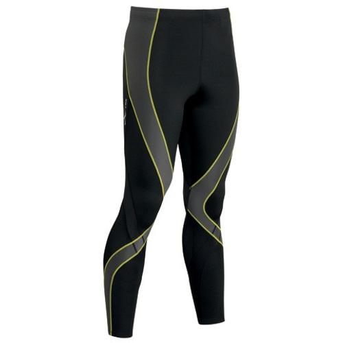 CW-X Pro Tights futónadrág (fekete-szürke-sárga), férfi 240809-765