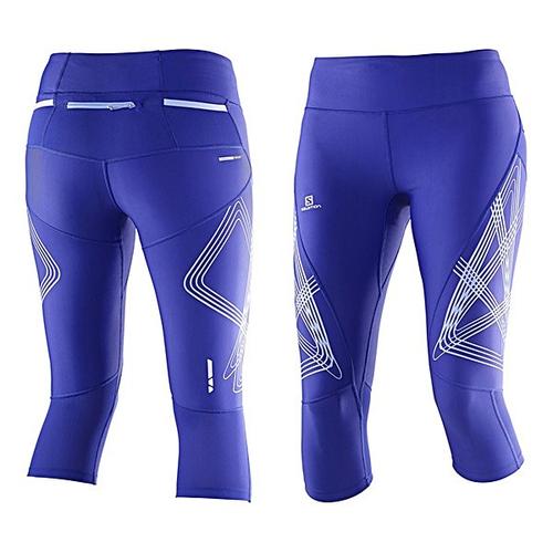 Salomon Intensity 3/4 Tight női kompressziós nadrág (kék) L39255200